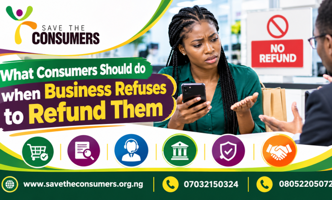 Business refuses to refund consumers